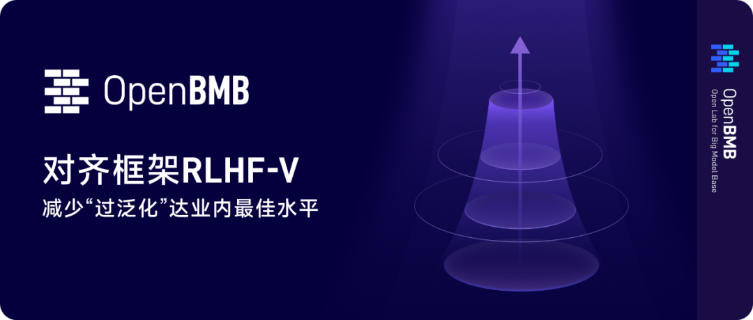 面壁智能联合清华发布最新多模态对齐框架RLHF-V，减少“过泛化”幻觉达业内最佳水平