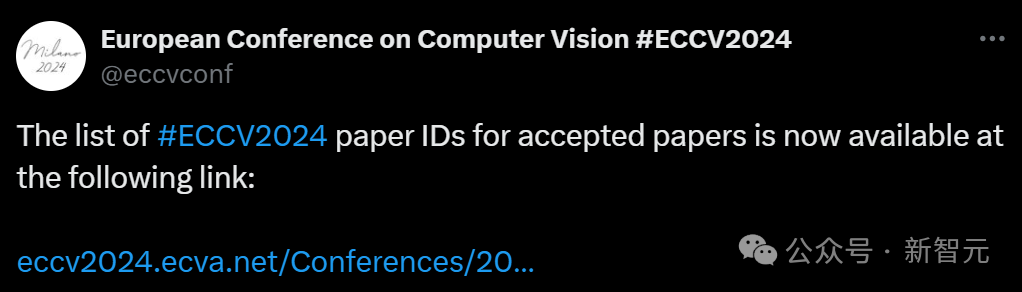 ECCV 2024揭榜，录用率或创新低！2395篇论文中选，网友晒出成绩单