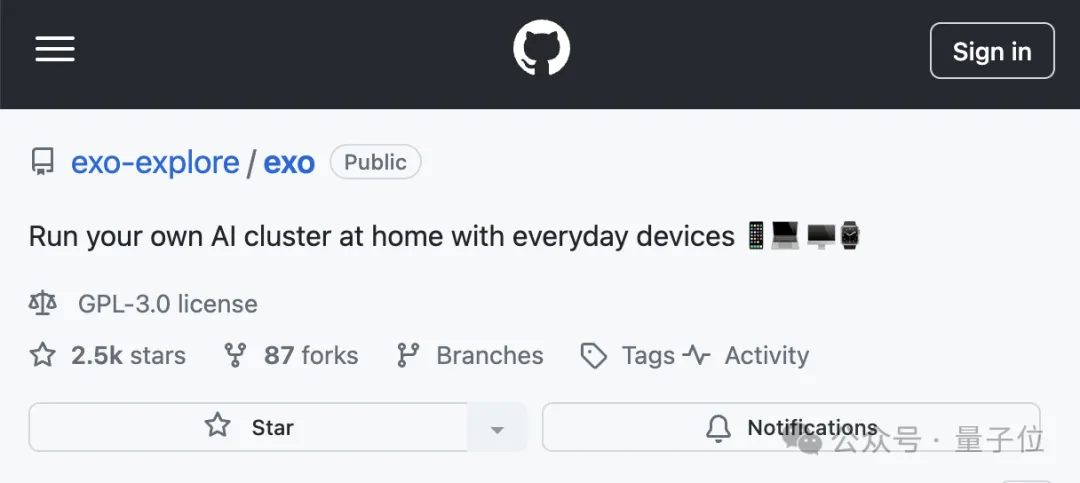 电脑平板组AI集群，在家就能跑400B大模型，GitHub狂揽2.5K星​
