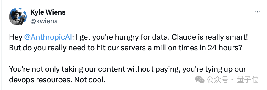 Claude团队引众怒，为爬数据不择手段，给爬虫改名字无视禁止规则