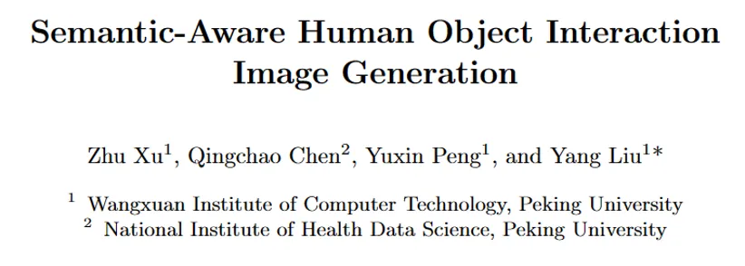 ICML 2024 | 人物交互图像，现在更懂你的提示词了，北大推出基于语义感知的人物交互图像生成框架