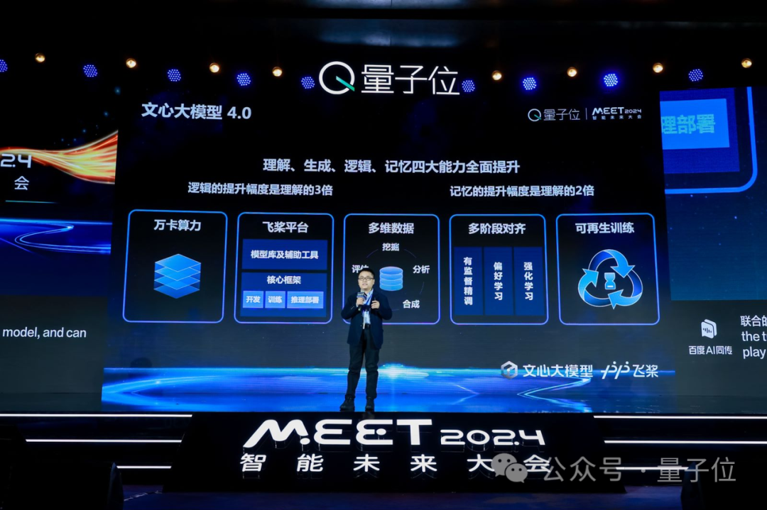 大模型的商业价值来自AI原生应用体验的质变｜百度@MEET2024