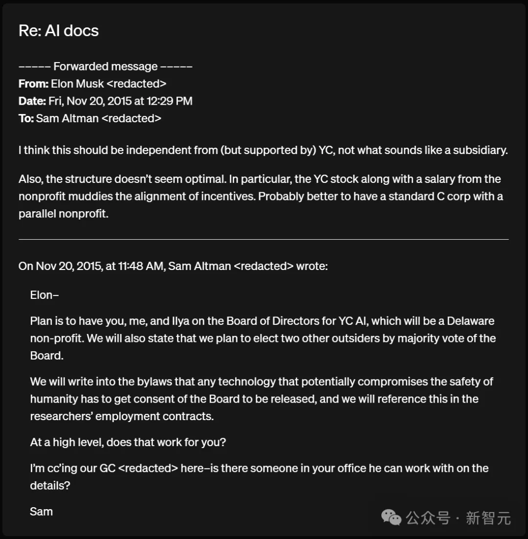 OpenAI官方爆料，长文开怼马斯克：靠打官司实现不了AGI！