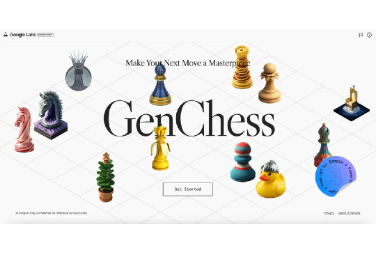 谷歌新整了个 GenChess，让万物都可变成象棋！