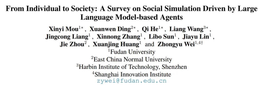 智能体模拟《西部世界》一样的社会，复旦大学等出了篇系统综述