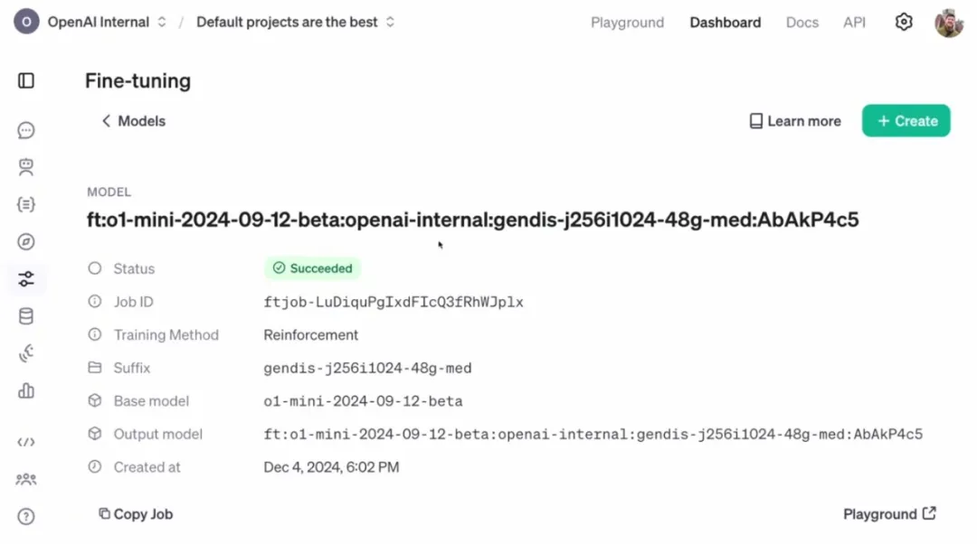 OpenAI 12连发第2弹：强化微调，少量样本就能训练自己的专家模型