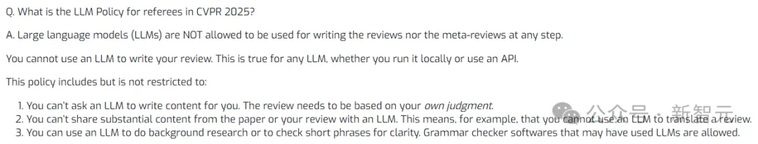 严禁AI评审！CVPR 2025重申大模型审稿0容忍，一首拒稿小诗爆笑全场