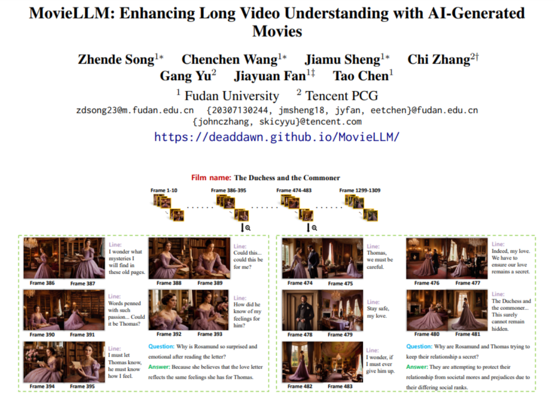 用AI短视频「反哺」长视频理解，腾讯MovieLLM框架瞄准电影级连续帧生成