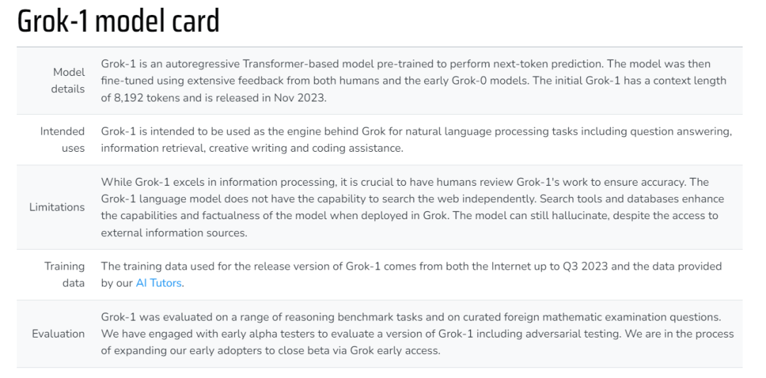 马斯克开源Grok-1：3140亿参数迄今最大，权重架构全开放，磁力下载