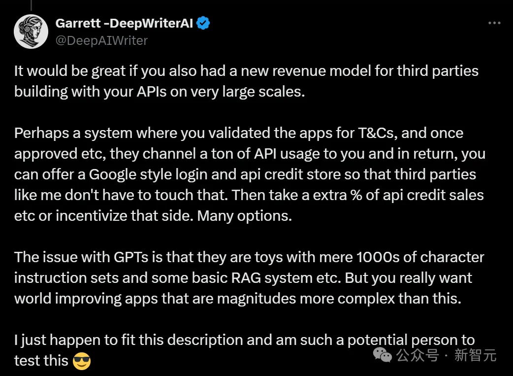 GPTs大翻车后，OpenAI再宣布给开发者送钱！美国码农狂欢