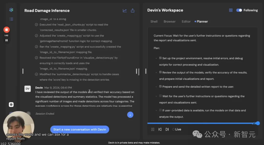 世界首个AI程序员Devin视频竟造假？博主逐帧解析，Devin代码任务完成很糟糕