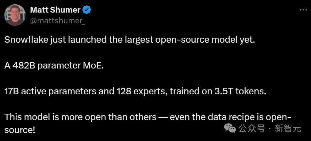 全球最大开源模型再刷爆纪录！4800亿参数MoE击败Llama 3、Mixtral