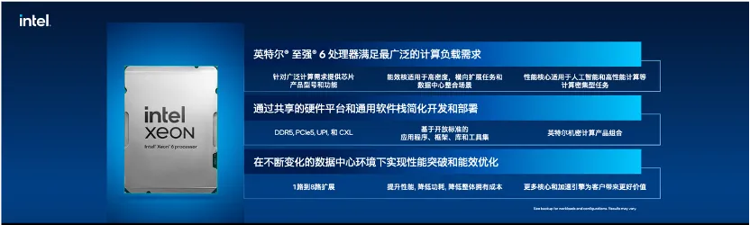 英特尔放大招：新制程、能效核一起上，144核的至强6，性能成倍提升 