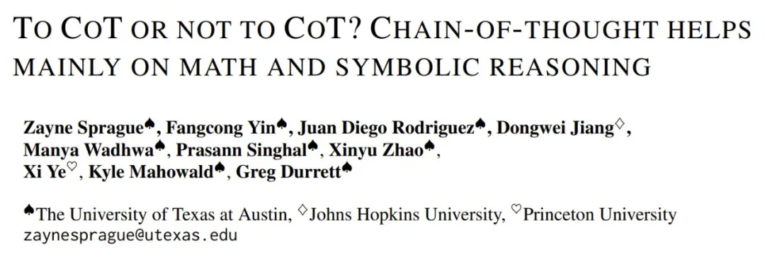 o1带火的CoT到底行不行？新论文引发了论战