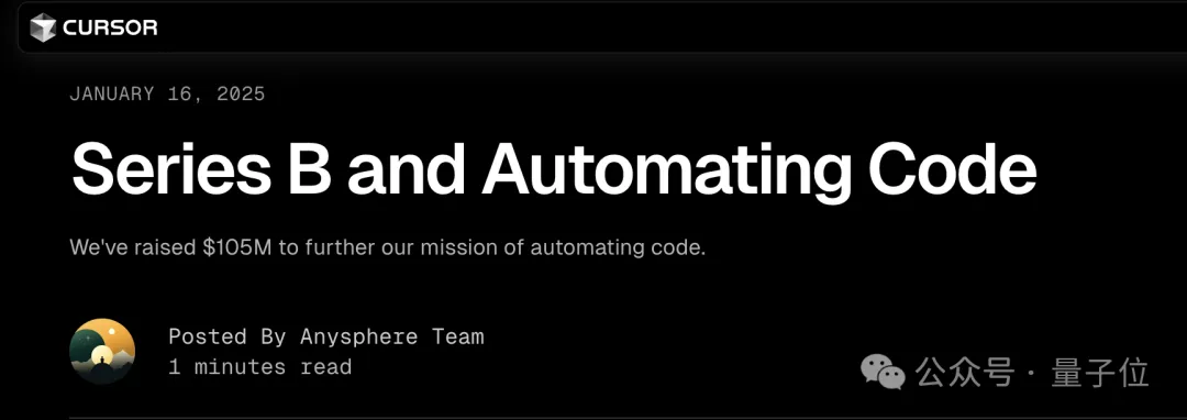 Cursor营收破亿美元，成为百万程序员的默认编辑器